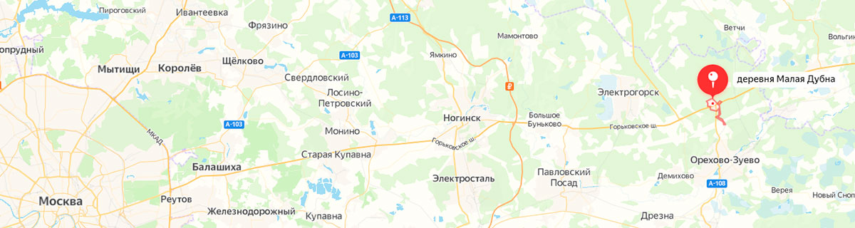 Дома из бруса Малая Дубна